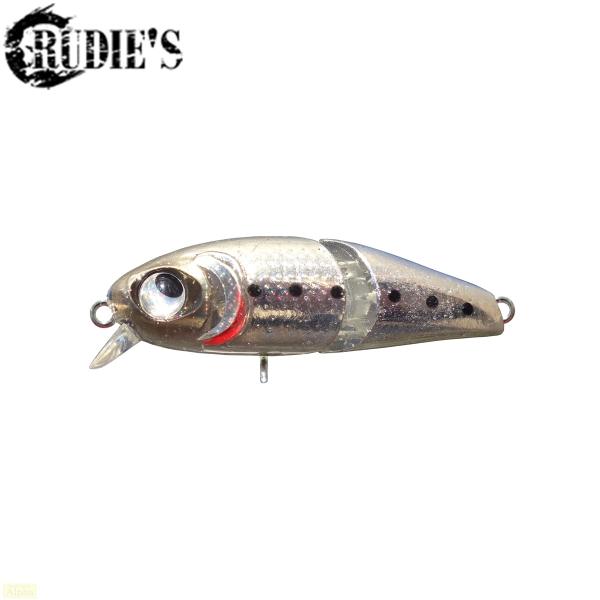 ルーディーズ メバミノー JT F ギラギラシラス 50mm 4.6g フローティング ジョイント ...