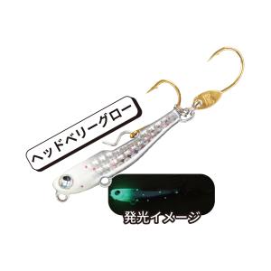 ルーディーズ 魚子メタル 貫き 2.0g #ヘッドベリーグロー ギョシメタル マイクロジグ｜fws-alpha