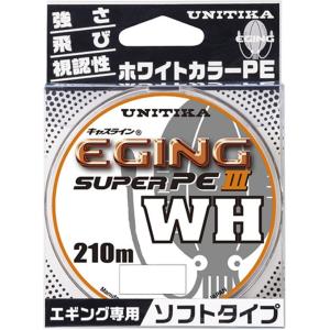 ユニチカ キャスライン エギング スーパーPEIII WH 210m 0.4号｜fws-alpha