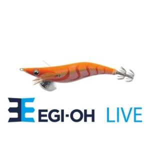 ヤマシタ エギ王 ライブ 3号 031 オレンジレッド