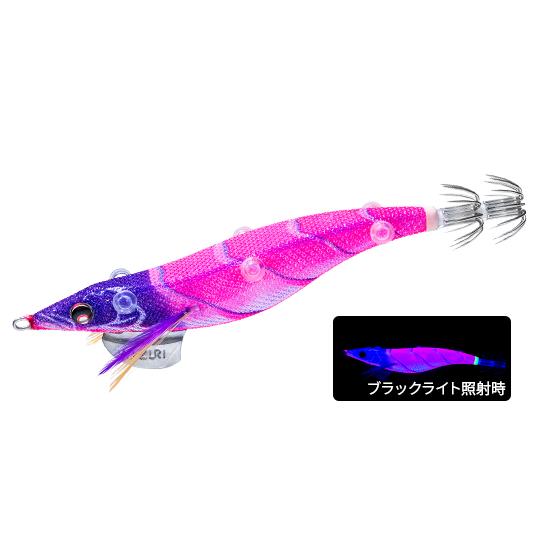 ヨーヅリ スシQ ボトム用 3.5号 #22.KVVP 日中ピンク システムカラー エサ巻きエギ デ...