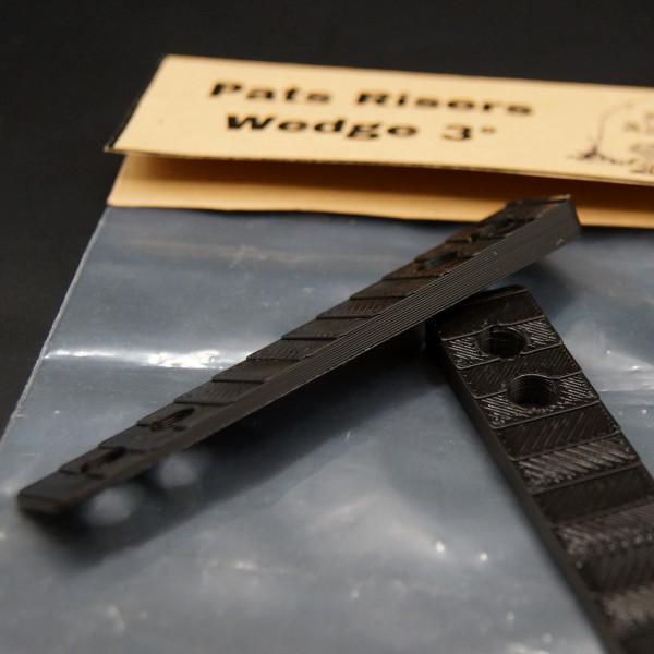 ロンスケ ドロップスルータイプに3度のウェッジライザーパッド / 若干の旋回性アップがスライドのキレ...