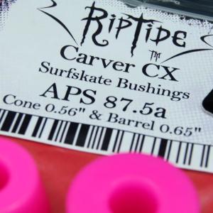 Carver Skateboards CX Truck Bushes RipTide APS 87.5A　/　カーバースケートボード　CXトラック用ブッシュ　コーンｘバレルタイプ　87.5Ａ　ミディアムソフト