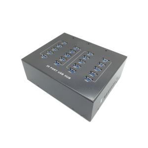 【充電・同期通信】同時対応　20ポート2.1A　USB Hub（USB3.０）