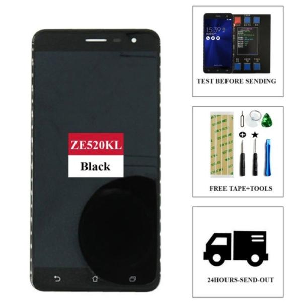 【工具付き】ASUS　Zenfone 3（ZE520KL）5.2インチ　液晶　パーツ　画面　LCD　...