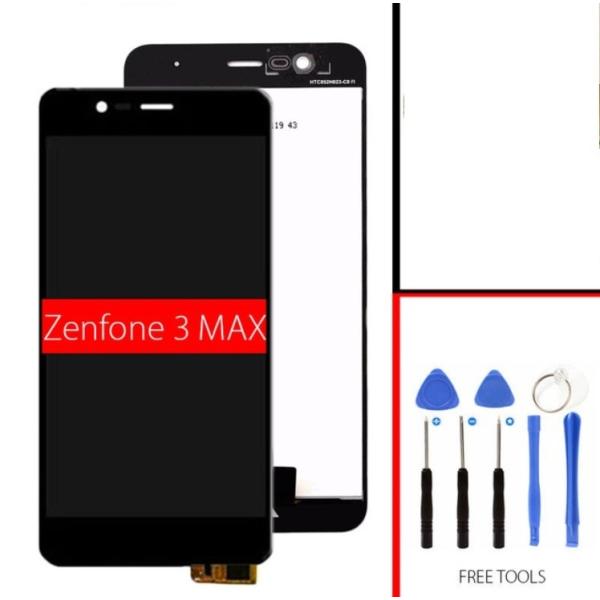 【工具付き】ASUS　Zenfone 3 MAX（ZC520TL）　液晶　画面　LCD　修理　交換　...