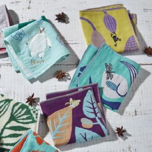 レディース ハンカチ / moritaMiW 3重ガーゼハンカチ 全3種