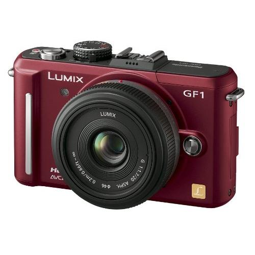 パナソニック デジタル一眼カメラ GF1 レンズキット(20mm/F1.7パンケーキレンズ付属) ア...