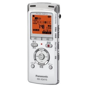 パナソニック ICレコーダー 4GB ホワイト RR-XS410-W