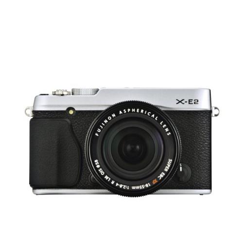 FUJIFILM ミラーレス一眼 X-E2 ズームレンズキット シルバー F X-E2S/1855K...