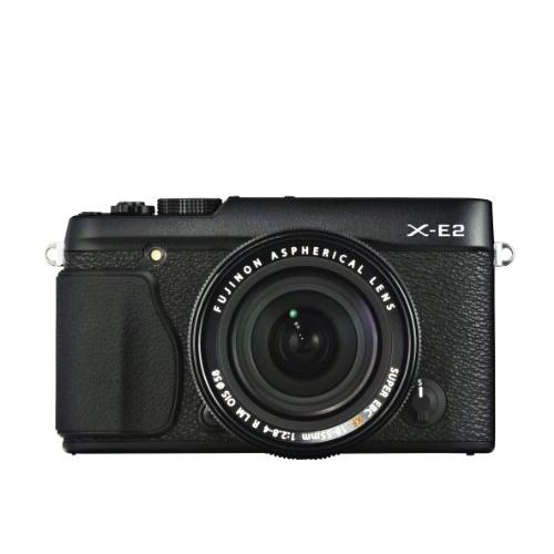 FUJIFILM ミラーレス一眼 X-E2 ズームレンズキット ブラック F X-E2B/1855K...