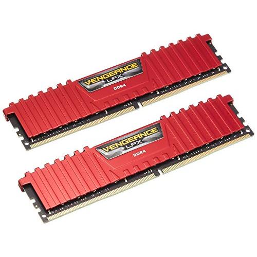 CORSAIR VENGEANCE LPX DDR4 メモリ 32GB（16GB×2）最大2666M...