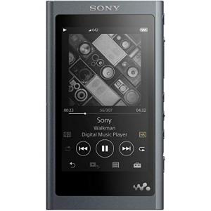 ソニー ウォークマン Aシリーズ 16GB NW-A55HN : MP3プレーヤー Bluetooth microSD対応 ハイレゾ対応 最大45時間連続再生 2018年モデル グレイッシュ