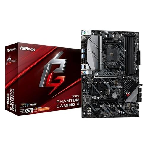 ASRock マザーボード X570 Phantom Gaming 4 AMD Ryzen 5000...