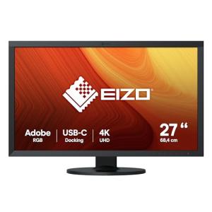 EIZO 27型カラーマネージメント液晶モニター / 4K UHD / Adobe RGB99% / USB Type-C 60W PD/ 5年間長期保証 / ColorEdge CS2740-BK