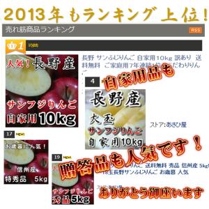 長野 サンふじりんご ギフトにも人気 秀品 信...の詳細画像4