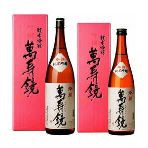 マスカガミ 純米大吟醸 萬寿鏡 (赤函) 720ml 送料無料 日本酒 お マスカガミ 純米大吟醸 萬寿鏡 (赤函) 720ml 送料無料 日本酒 お