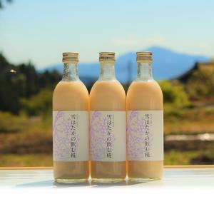 かわば 雪ほたかの飲む糀 500ml 3本セッ...の詳細画像1