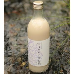 かわば 雪ほたかの飲む糀 500ml 3本セッ...の詳細画像2