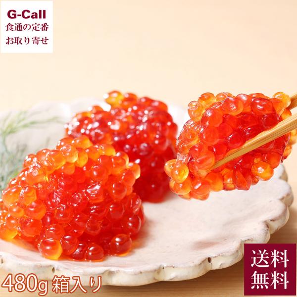 佐藤水産 ひとくち手まり筋子 480g 箱入り 送料無料 冷凍 魚介 魚卵 鮭 すじこ 筋子 北海道...