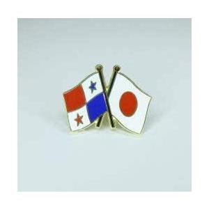 国旗ピンバッジ（日本・パナマ友好旗）