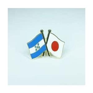 国旗ピンバッジ（日本・ホンジュラス友好旗）