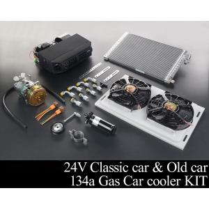 カーエアコン4本セット400g 24V 汎用 後付け 吊下式 クーラー エアコン キット キャンター