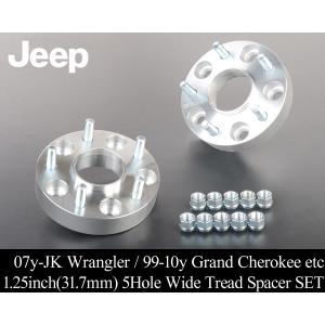 ワイドトレッドスペーサー JKラングラー グランドチェロキー P.C.D:127