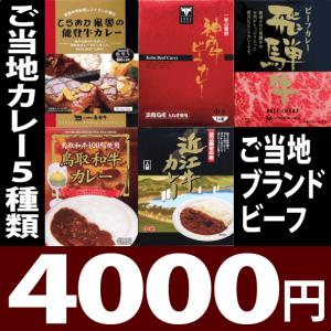 地カレー家特選☆ブランド牛4000円セット☆レトルト 詰め合わせ