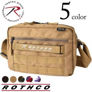ROTHCO ロスコ ショルダーバッグ メンズ 斜めがけ かっこいい バッグ ミニショルダー メンズ レディース ユニセックス ミリター｜g-field