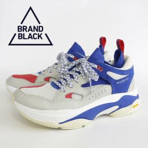 BRANDBLACK ブランドブラック ビブラム 厚底 スニーカー紺青 28 BRANDBLACK ブランドブラック ビブラム 厚底 スニーカー紺青 28