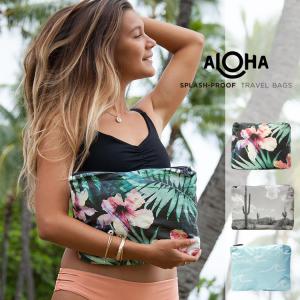 アロハコレクション Aloha Collection Wilder California Pouch M ポーチ 化粧ポーチ 防水 洗える クラッチ 海 マリンスポーツ｜g-field