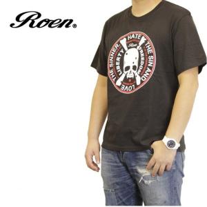 Roen 半袖　スカル　骸骨　Tシャツ Roen ロエン roen Tシャツ メンズファッション 半袖 tee