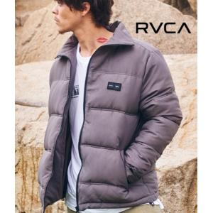 中綿フードジャケット メンズ ダウンジャケット アウター 秋冬 防寒 RVCA カジュアル ストリート スポーツ ブランド ルーカ｜g-field