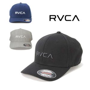RVCAルーカUS限定ロゴアイコン刺繍フレックスフィットツイルキャップ帽子１点物 RVCAルーカUS限定ロゴアイコン刺繍フレックスフィットツイルキャップ