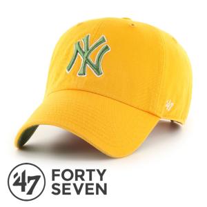 ヤンキース クリーンナップ キャップ 帽子 '47 Yankees Ballpark CLEAN UP Gold フォーティーセブン 野球 MLB｜g-field