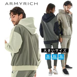 ARMYRICH アーミーリッチ ナイロン切替ボンディングオーバー