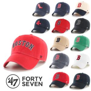 レッドソックス キャップ クリーンナップ 帽子 ’47 メジャーリーグ MLB 野球 フォーティセブン ローキャップ CLEAN UP ボストン Red sox｜g-field