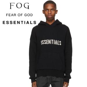 エッセンシャルズ FOG ESSENTIALS エフオージーエッセンシャルズ ロゴニットフーディー パーカー ビッグシルエット メンズ レディース ブランド｜g-field