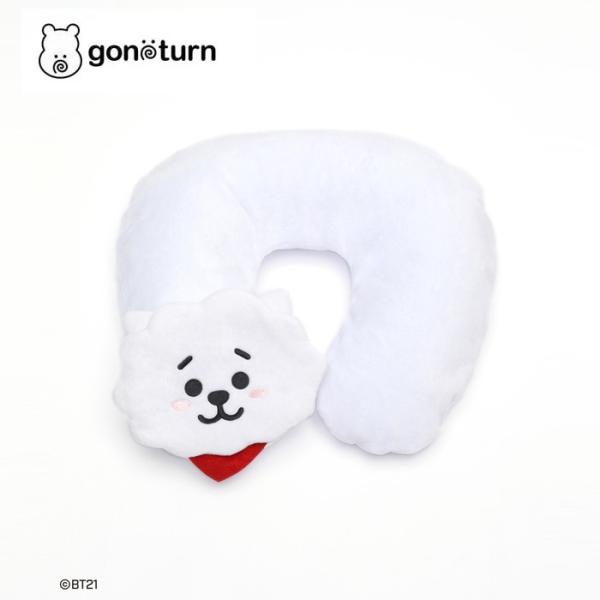 BT21 RJ Neck Pillow ネックピロー 飛行機 お昼寝 まくら 枕 マット かわいい ...