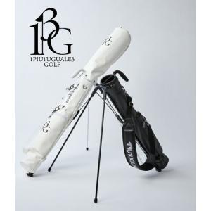 ミニキャディバッグ スタンド式 GOLF ゴルフ 小型 コンパクト 1PIU1UGUALE3 GOLF ドライバー アイアン パター｜g-field