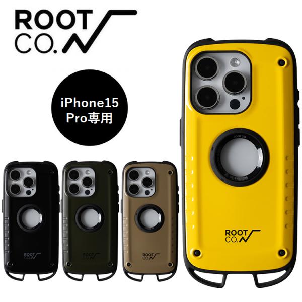 ROOT CO ルートコー【iPhone15Pro専用】GRAVITY Shock Resist C...