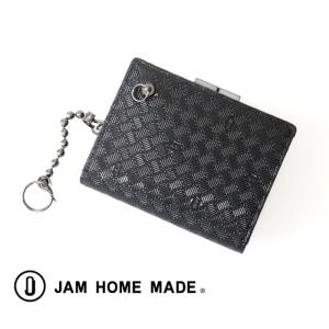 二つ折り財布 がま札財布 ミディアムウォレット JAM HOME MADE 本革 ブランド プレゼント ジャムホームメイド｜g-field