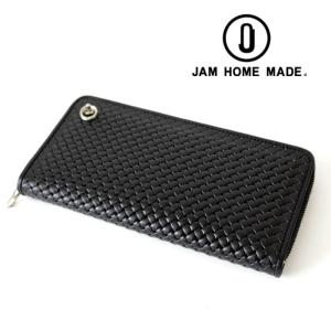 ジャムホームメイド JAM HOME MADE NUMBER(N)INE BRAIDING ZIP LONG WALLET 長財布 コラボ サイフ｜g-field