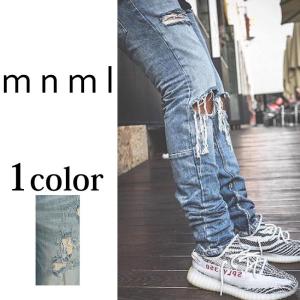 ミニマル mnml X1 Stretch Denim スキニージーンズ SKINNY ボトムス