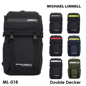 MICHAEL LINNELL マイケルリンネル Double Decker ML-018 リュック バックパック バッグ メンズ レディース｜g-field