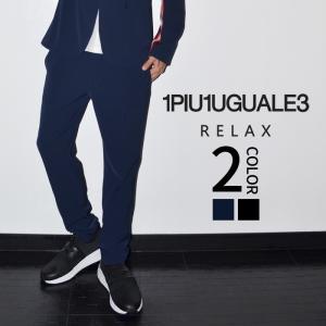 1PIU1UGUALE3 RELAX セットアップ メンズ スーツ 大人 ノーカラー 上下