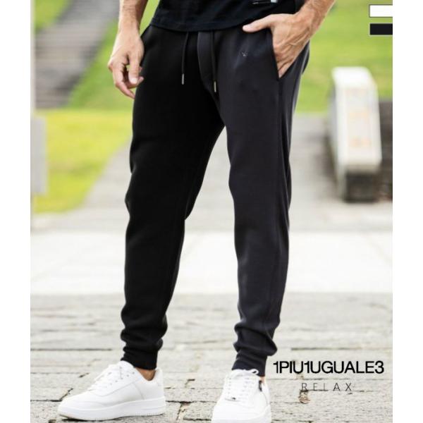 クレイジーカラースウェットパンツ メンズ ジャージ 1PIU1UGUALE3 RELAX スリム カ...