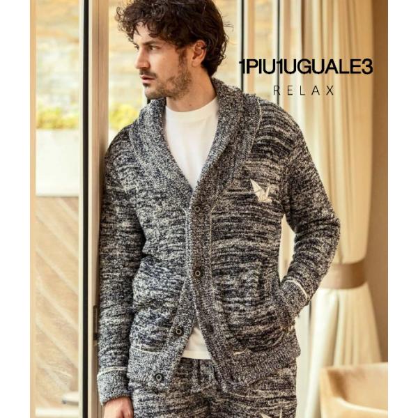 SALE セール 刺繍ニットカーディガン カジュアル ルームウェア 1PIU1UGUALE3 REL...