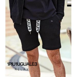 サイズM【正規品新品】1PIU1UGUALE3　GOLF ミックスロゴショーツ サイズM【正規品新品】1PIU1UGUALE3 GOLF ミックスロゴショーツ